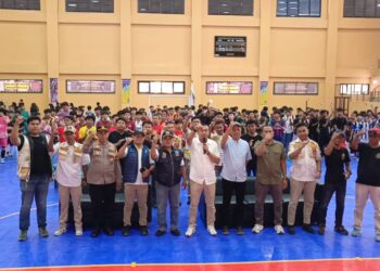 ‎40 Tim Ikuti Turnamen Futsal Satria Super League, BNN Lakukan Tes Urine‎