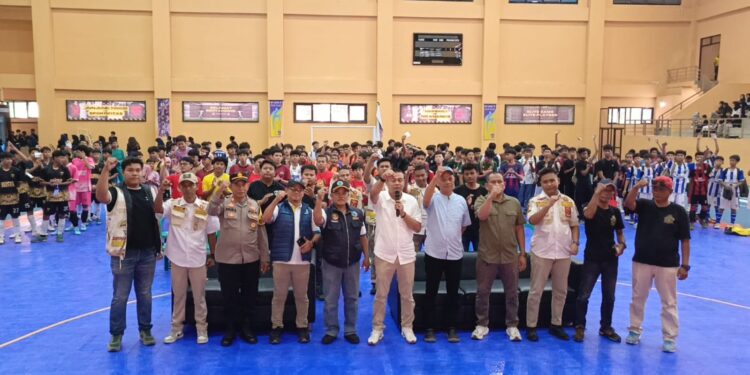 ‎40 Tim Ikuti Turnamen Futsal Satria Super League, BNN Lakukan Tes Urine‎