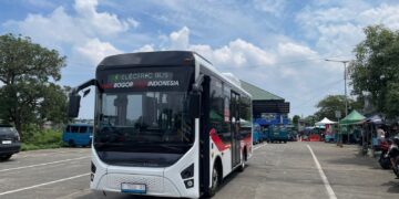 Hari Pertama Bus Listrik Bojonggede-Sentul Sepi, Simak Rute & Jadwalnya