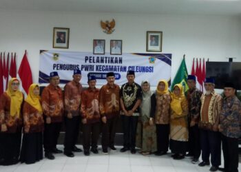 Pengurus PWRI Kecamatan Cileungsi Resmi Dilantik, Perkuat Silaturahmi dan Peran Purna ASN