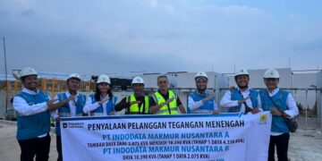 PLN Gunung Putri Pasok Listrik 18.705 kVA ke Data Center Salim Group