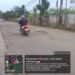 Jalan Raya KH Umar Cileungsi Rusak Parah dan Picu Kecelakaan