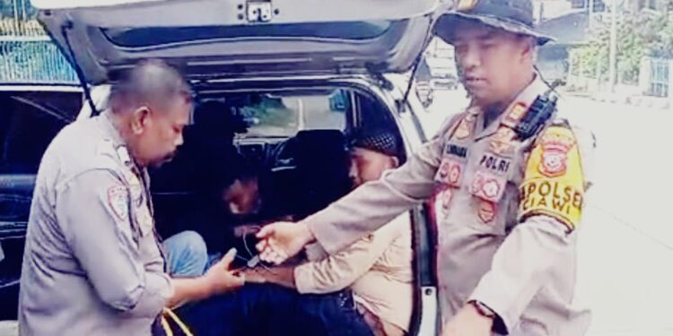 Polsek Ciawi Tangkap 5 Oknum “Mata Elang”, Resahkan Warga di Jalur Ciawi