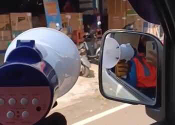 PLN Gunung Putri Gencarkan Sosialisasi “Jemput Bola” Bahaya Listrik di Cileungsi, Citeureup, dan Jonggol Menggunakan Megaphone