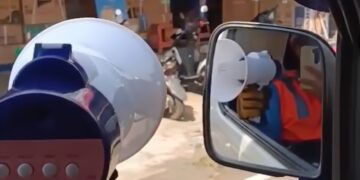 PLN Gunung Putri Gencarkan Sosialisasi “Jemput Bola” Bahaya Listrik di Cileungsi, Citeureup, dan Jonggol Menggunakan Megaphone