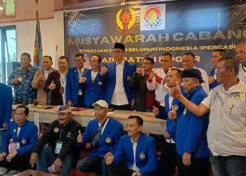 Lewat Aklamasi, Ajat Terpilih Sebagai Ketua Percasi Kabupaten Bogor Periode 2026-2030