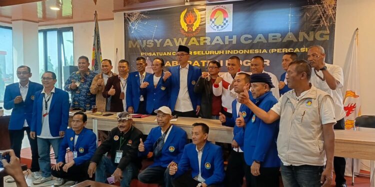 Lewat Aklamasi, Ajat Terpilih Sebagai Ketua Percasi Kabupaten Bogor Periode 2026-2030