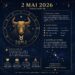 Ramalan zodiak untuk 2 Mei 2026 🔮✨
