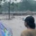 ‎Kali Cipamingkis Meluap, Jembatan di Sukamakmur Hampir Tergerus