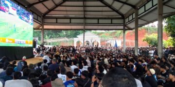 ‎Junsam Fasilitasi Nobar Persija vs Persib, Ribuan Bobotoh Bogor Timur Tumpah Ruah di Cileungsi