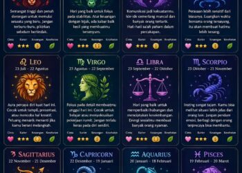 Ramalan Zodiak Senin, 11 Mei 2026‎