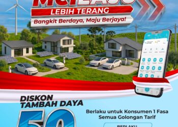‎Hari Kebangkitan Nasional, PLN Hadirkan Promo Tambah Daya Diskon 50 Persen Lewat Program “MeiLaju Lebih Terang”‎