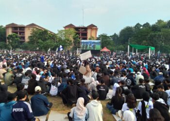 ‎Junsam Fasilitasi Nobar Akbar Persib di Stadion Mini Cileungsi, Ribuan Bobotoh Padati Lokasi‎
