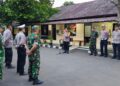 ‎Jelang Idul Adha Aparat Citeureup Gelar Apel Gabungan, Pastikan Malam Takbiran Aman