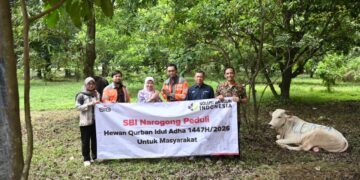‎Perkuat Kebersamaan di Iduladha 1447 H, Solusi Bangun Indonesia Salurkan 27 Hewan Kurban
