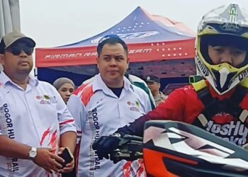 Anak Moge Ikut Bogor Hujan Trail 2026, MBI Bogor Kerahkan 40 Anggota