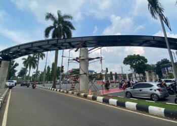 Pembangunan JPO Tegar Beriman Capai 70 Persen, Ditargetkan Rampung 25 Mei 2026