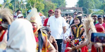 Bupati Bogor Rudy Susmanto Ajak Warga Hidup Sehat dan Perkuat Kebersamaan di CFD Tegar Beriman
