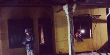 Konsleting Listrik, Rumah Dibogor Hangus Dilalap Sijago Merah