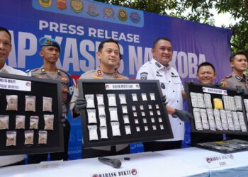 Selama Lima Bulan, Polres Bogor ungkap 113 Kasus Narkoba, 155 Tersangka Diamankan