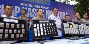 Selama Lima Bulan, Polres Bogor ungkap 113 Kasus Narkoba, 155 Tersangka Diamankan
