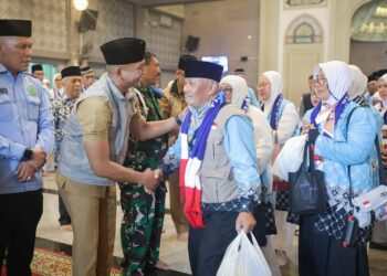 Kloter Terakhir Jemaah Haji Kota Bogor Resmi Diberangkatkan