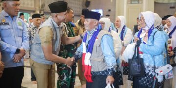 Kloter Terakhir Jemaah Haji Kota Bogor Resmi Diberangkatkan