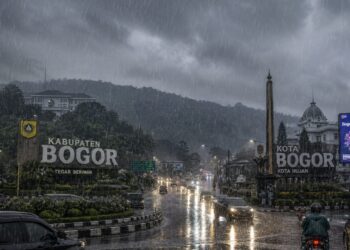 BMKG: Bogor Berpotensi Diguyur Hujan Lebat pada Selasa, 5 Mei 2026