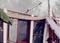 ‎Rumah di Tepi Tebing Jalur Nasional Ambruk, Dua Orang Terluka