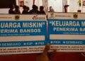 ‎Diperketat, 20 Persen Rumah Penerima Bansos di Sukamakmur Sudah Ditempeli Stiker