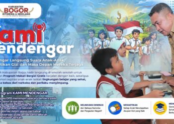‎Bupati Bogor Luncurkan Program KAMI Mendengar, Perkuat Pendidikan dan Pembinaan Generasi Emas‎