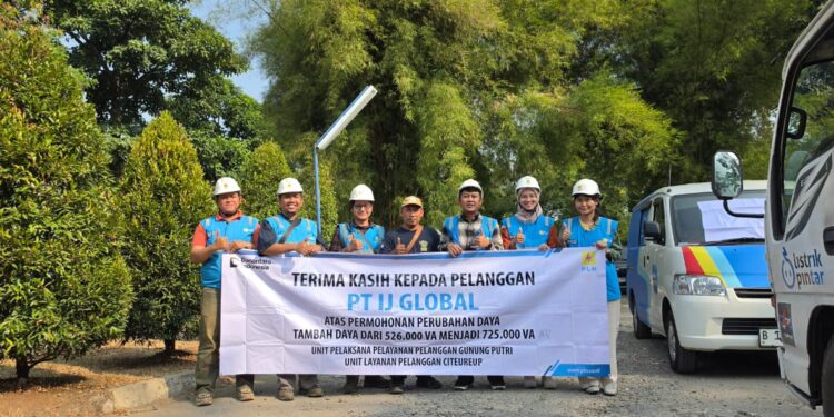 ‎Dukung Sektor Tekstil, PLN Gunung Putri Sukses Lakukan Tambah Daya Pelanggan Tegangan Menengah PT IJ Global Menjadi 725 kVA