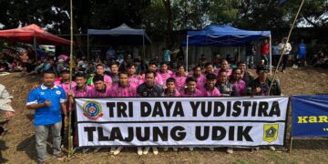 Katar Desa Tlajung Udik Bungkam Katar Desa Guput Dengan Skor 1-0