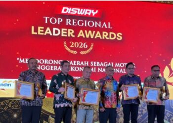 Bupati Bogor Raih Penghargaan Disway Top Regional Leader Awards 2026 untuk Pengembangan Infrastruktur dan Konektivitas Daerah