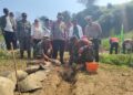Koramil Citeureup Mulai Bangun Jembatan Armco di Desa Tajur, Permudah Akses Ribuan Warga