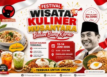 Gita Swarantika Gaungkan Semangat Bung Karno, Festival Kuliner Nusantara Jadi Panggung Kebangkitan UMKM Banten
