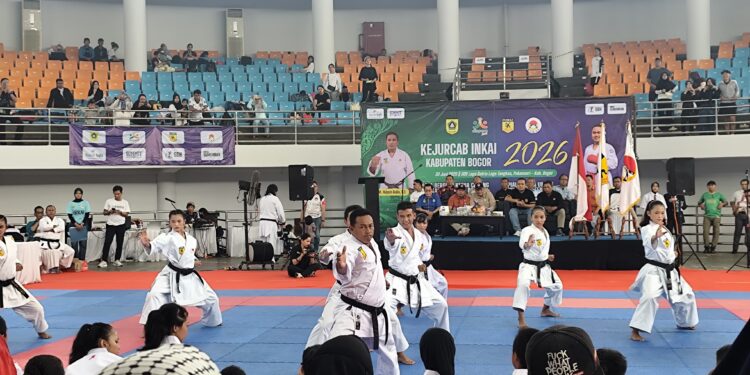 Kejurcab INKAI Kabupaten Bogor Diikuti 500 Karateka, Siapkan Atlet Menuju Kejuaraan Nasional