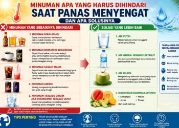 Cuaca Panas Menyengat, Pakar Ingatkan Hindari Minuman Ini