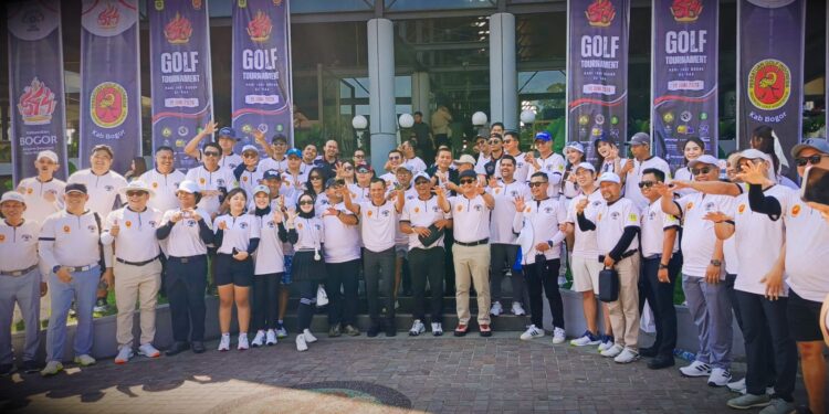 Tak Hanya Pecinta Motor, MBI Bogor Sukses Kolaborasi Gelar Turnamen Golf HJB ke-544