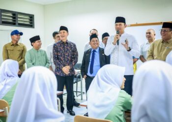 AHY Tinjau Rehabilitasi MTsN 1 Kota Bogor, Progres Capai 95 Persen dan Segera Rampung