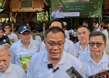 Jumhur Ajak Masyarakat Tobat Ekologis, 500 Pohon Bambu ditanam