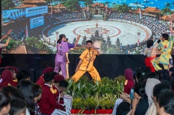 Open House Sekolah Rakyat Manado Tampilkan Bakat Siswa, Gus Ipul Apresiasi Kepercayaan Diri Peserta Didik