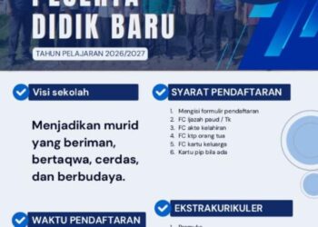 SDN Selawangi 05 Buka Penerimaan Peserta Didik Baru Tahun Ajaran 2026/2027