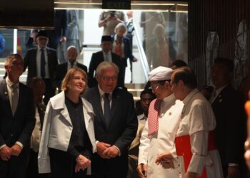 Presiden Jerman Terpukau Harmoni Istiqlal dan Katedral Jakarta