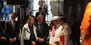 Presiden Jerman Terpukau Harmoni Istiqlal dan Katedral Jakarta