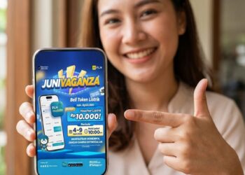 SEMANGAT HARI LAHIR PANCASILA, PLN UID JABAR DAN PLN UP3 GUNUNG PUTRI MANJAKAN PELANGGAN LEWAT PROMO “JUNIVAGANZA” DI PLN MOBILE