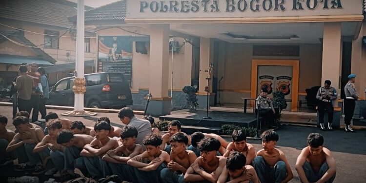 Hendak Tawuran, Puluhan Pelajar SMK Diamankan Polisi