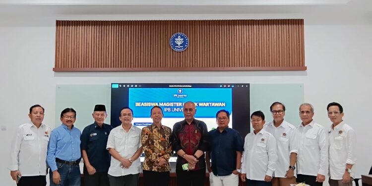 PWI dan IPB Sepakat Siapkan Program Beasiswa S2 bagi Wartawan Indonesia