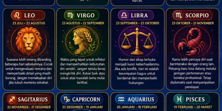 Ramalan Zodiak Selasa, 16 Juni 2026