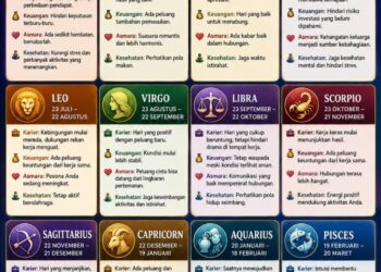 Ramalan Zodiak Selasa, 23 Juni 2026
